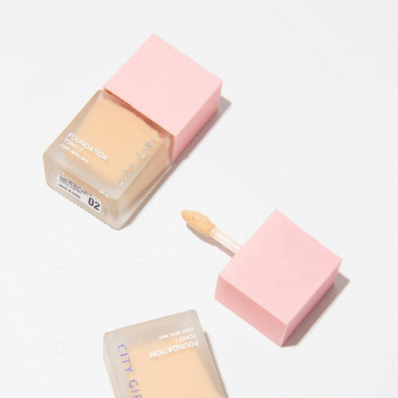 MINI BASE DE MAQUILLAJE - CAJA COMPLETA DE 25U - CITY GIRL - Imagen 2