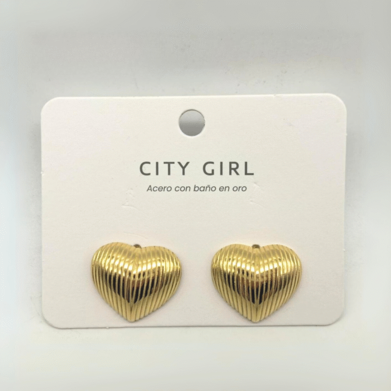 AROS CORAZÓN – CITY GIRL