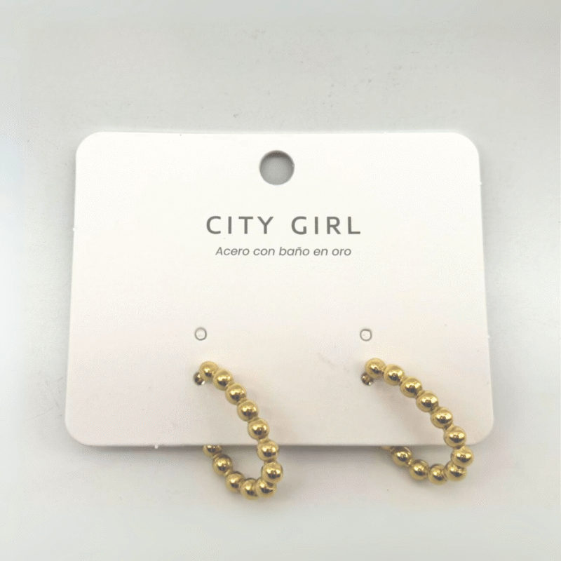 AROS ARGOLLAS - CITY GIRL