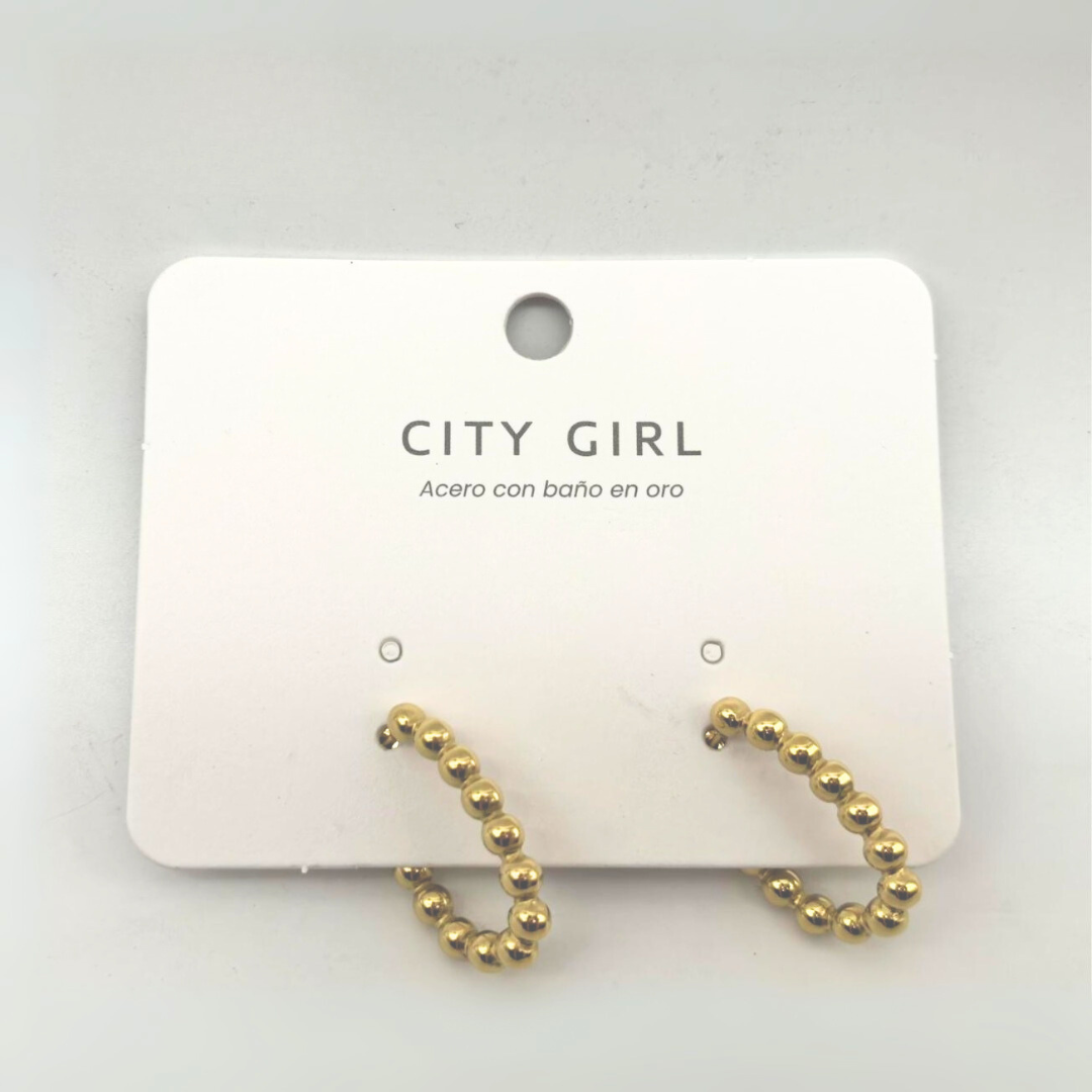 AROS ARGOLLAS - CITY GIRL