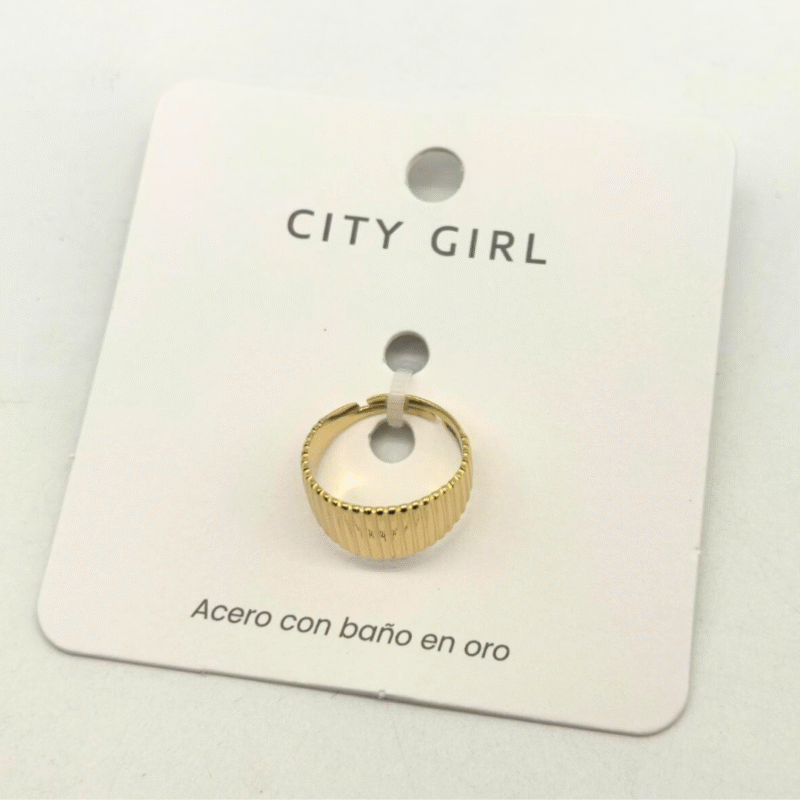 ANILLO - CITY GIRL