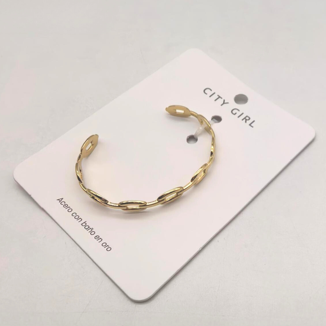 PULSERA CADENA – CITY GIRL