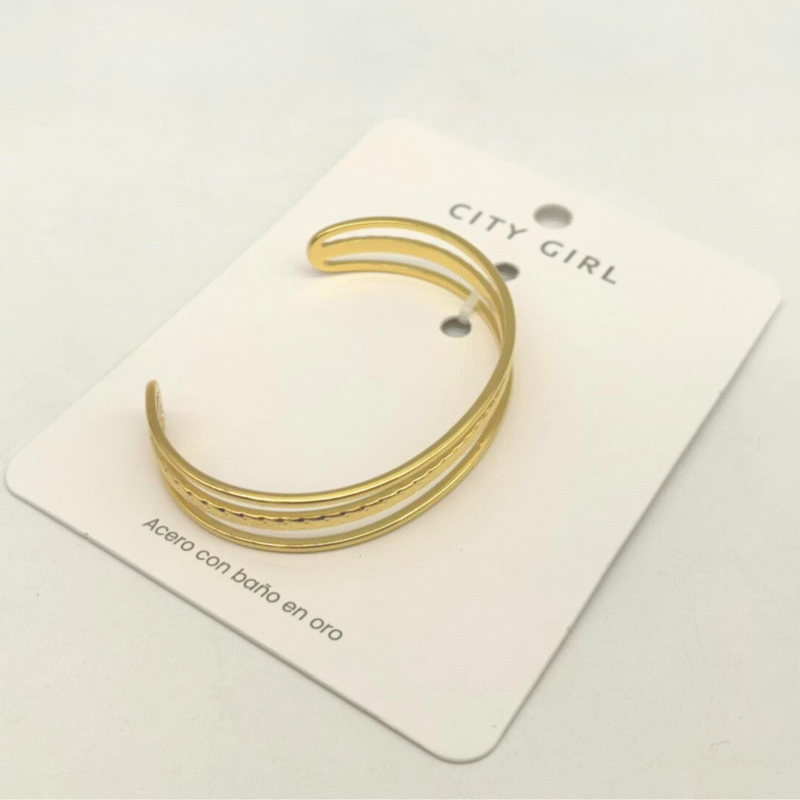 PULSERA TRIPLE – CITY GIRL