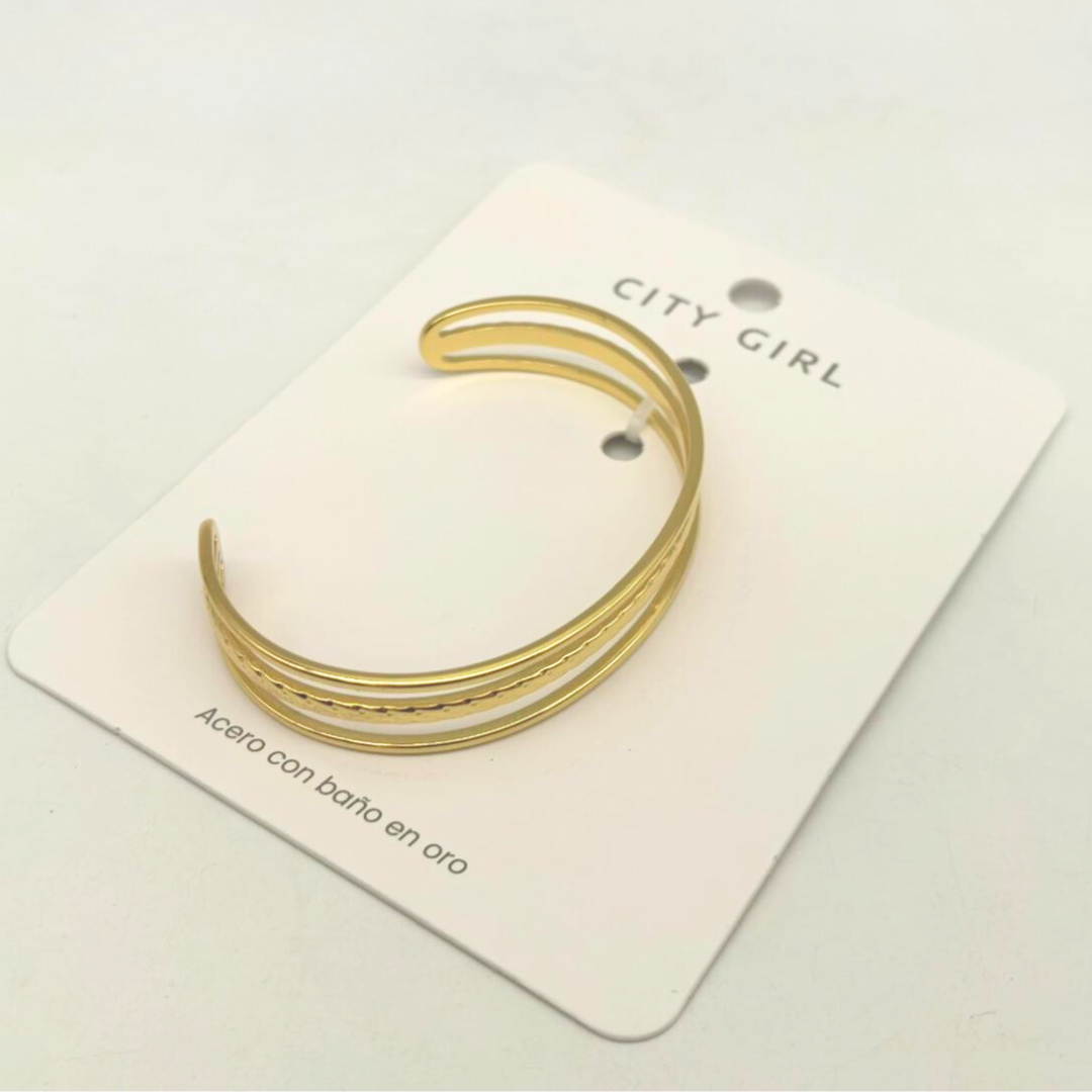 PULSERA TRIPLE – CITY GIRL