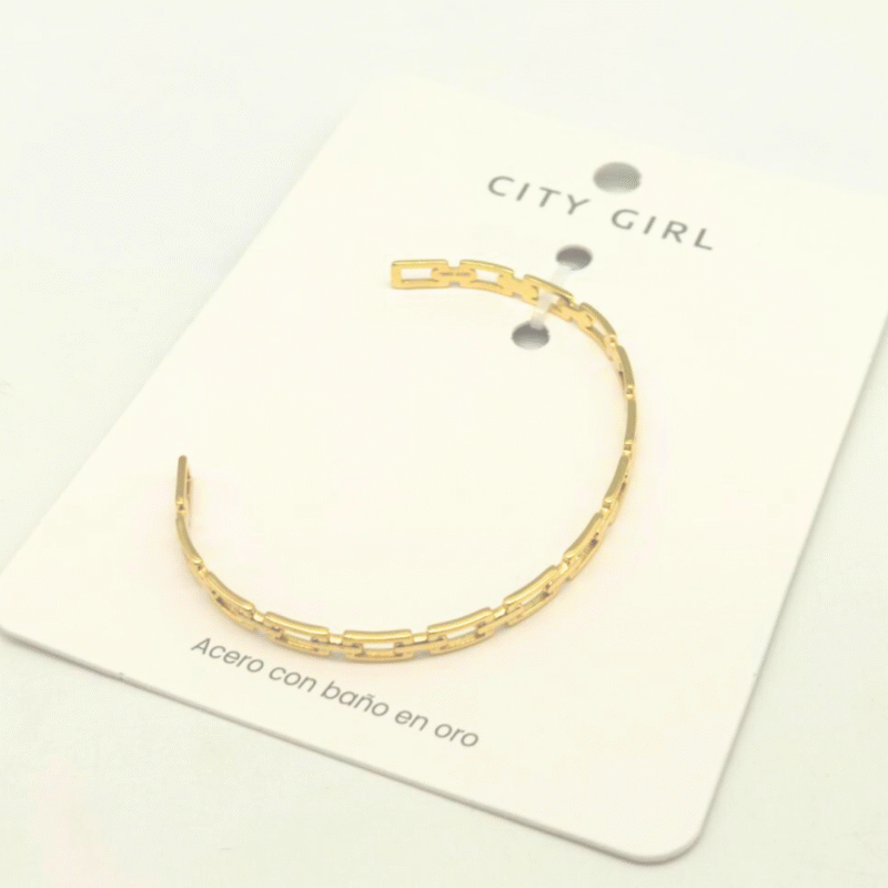 PULSERA CADENA - CITY GIRL