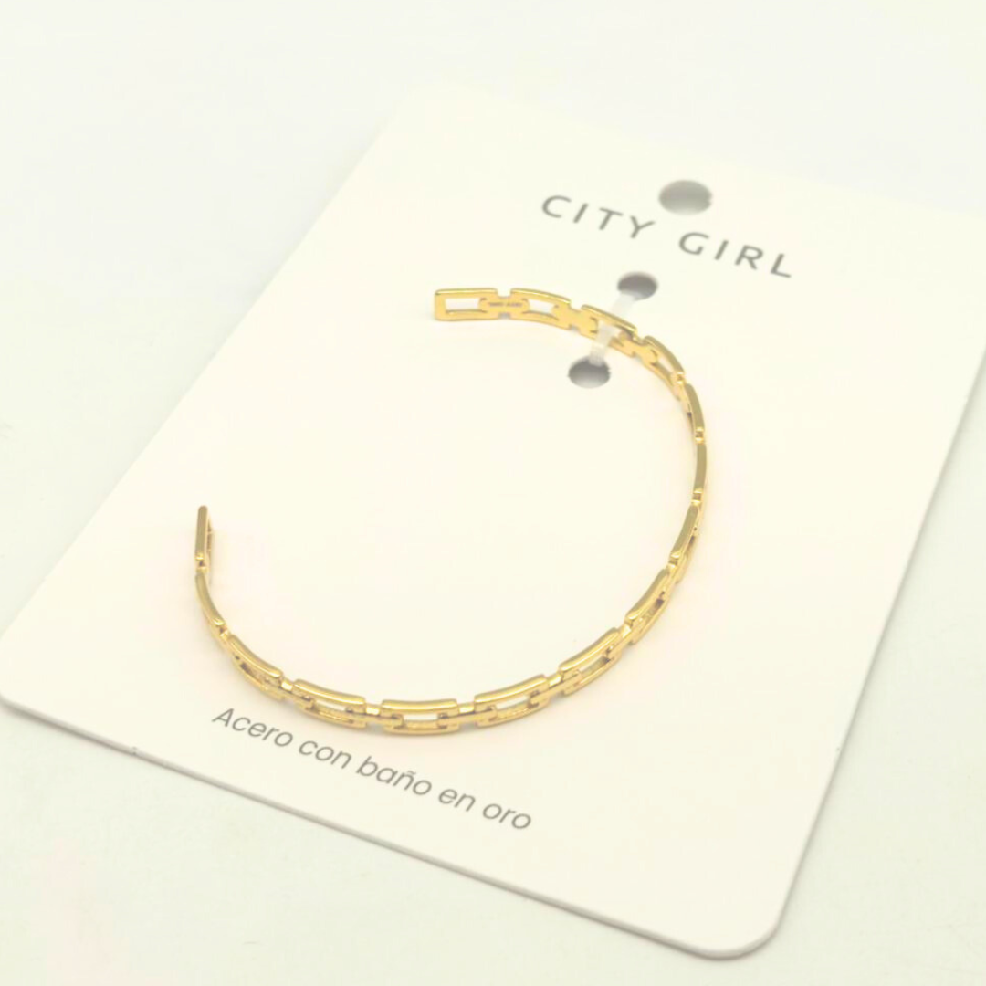 PULSERA CADENA - CITY GIRL