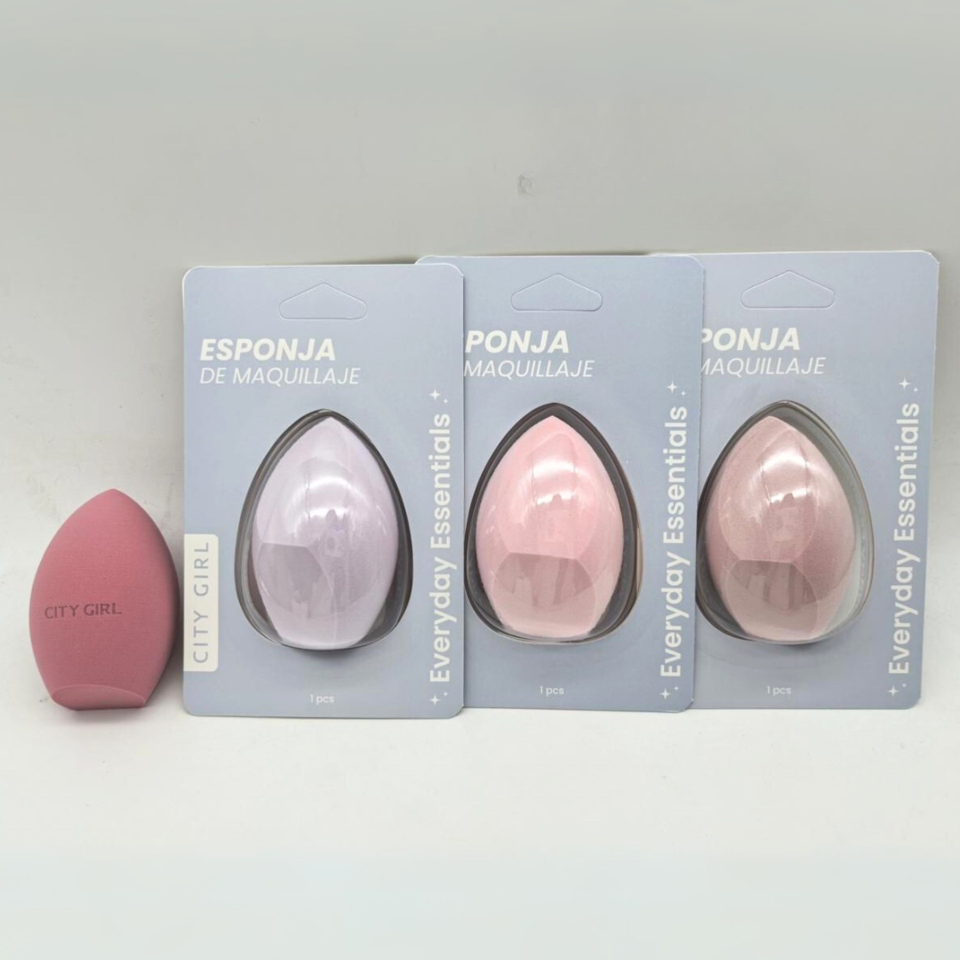 ESPONJA DE MAQUILLAJE - CITY GIRL