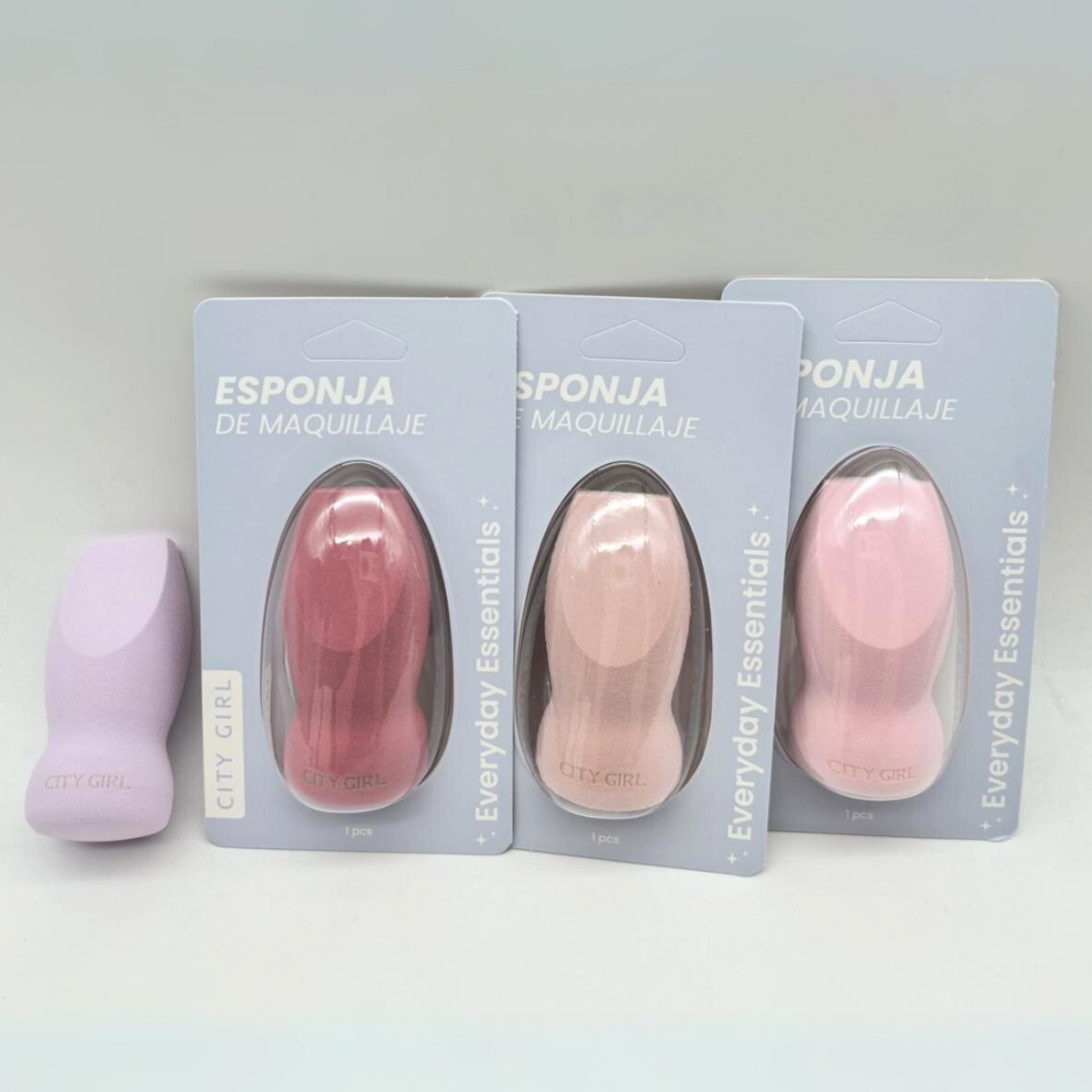 ESPONJA DE MAQUILLAJE - CITY GIRL
