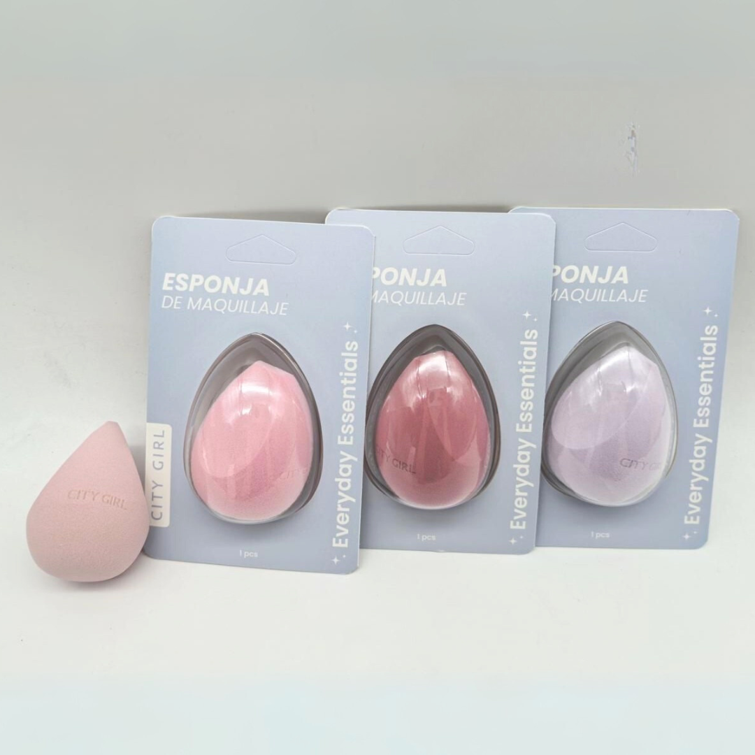 ESPONJA DE MAQUILLAJE - CITY GIRL