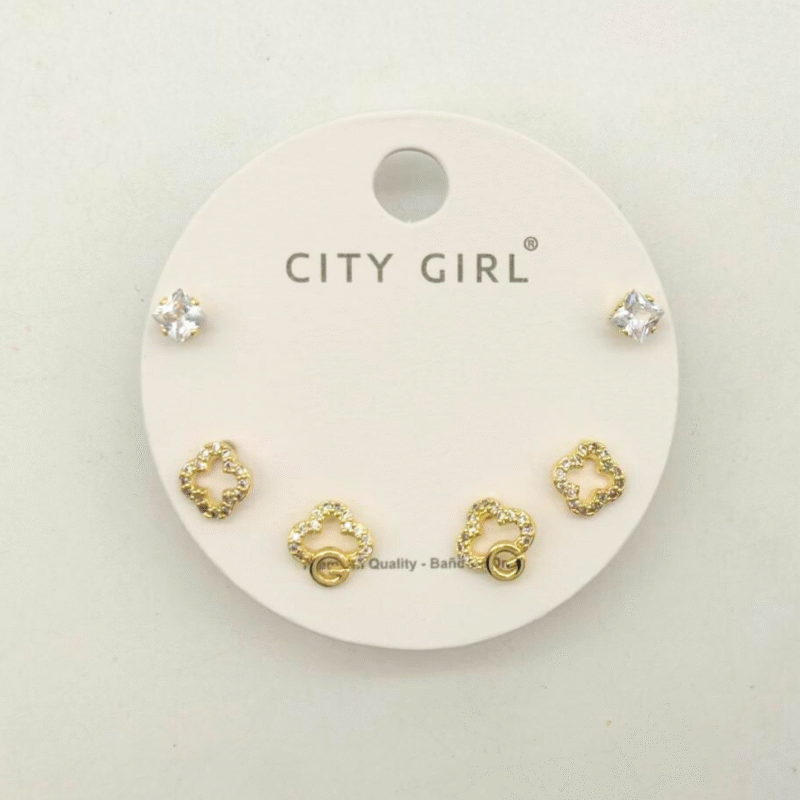 SET DE AROS - CITY GIRL