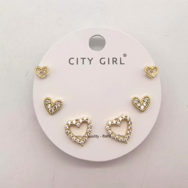 SET DE AROS – CITY GIRL