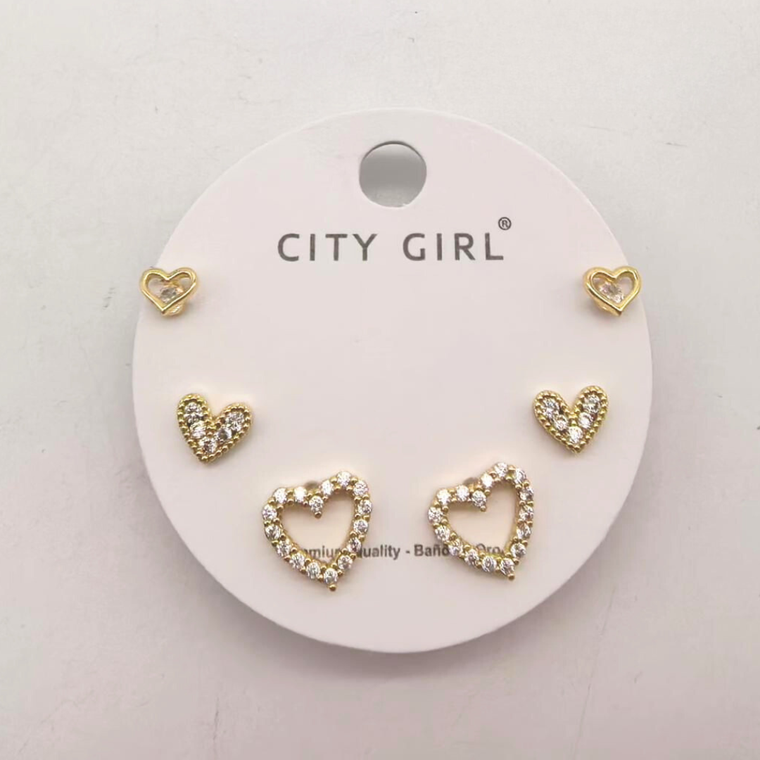 SET DE AROS – CITY GIRL