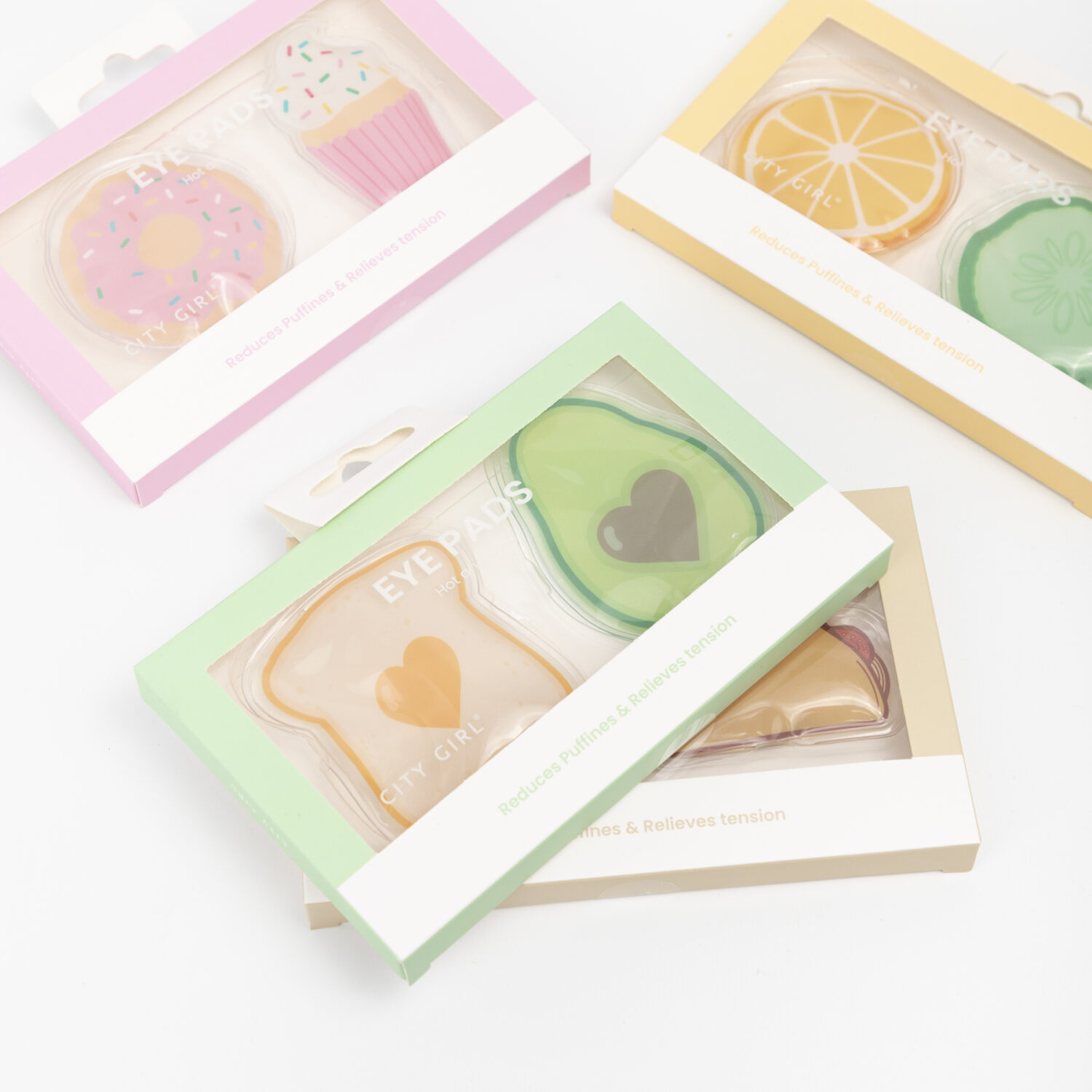 PADS CON GEL PARA OJERAS – CITY GIRL