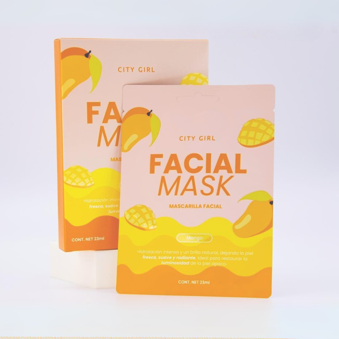 MASCARILLA FACIAL MANGO - CITY GIRL