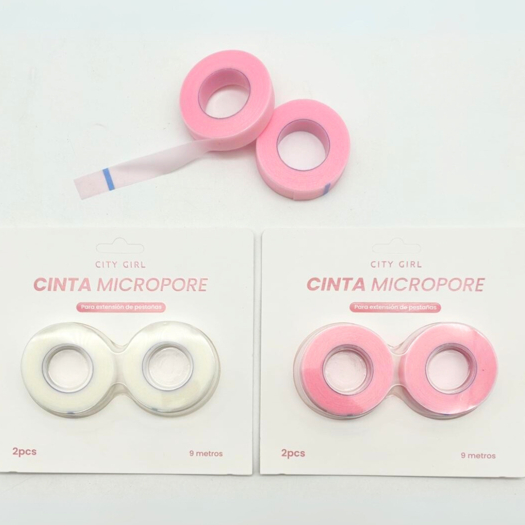 CINTA MICROPORE PARA PESTAÑAS - CITY GIRL