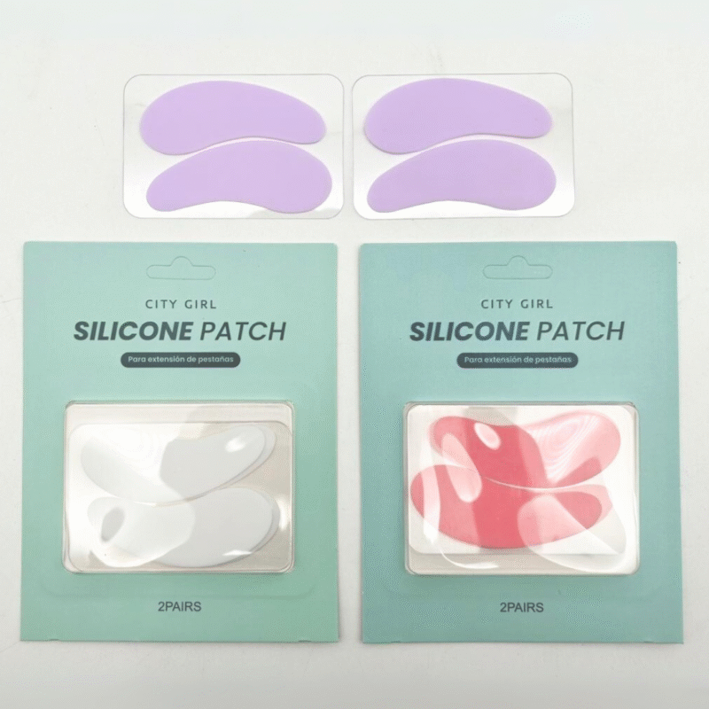 PARCHES DE SILICONA PARA PESTAÑAS 2 PARES - CITY GIRL