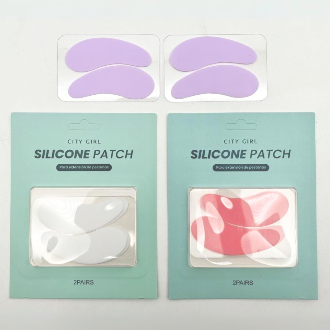 PARCHES DE SILICONA PARA PESTAÑAS 2 PARES - CITY GIRL