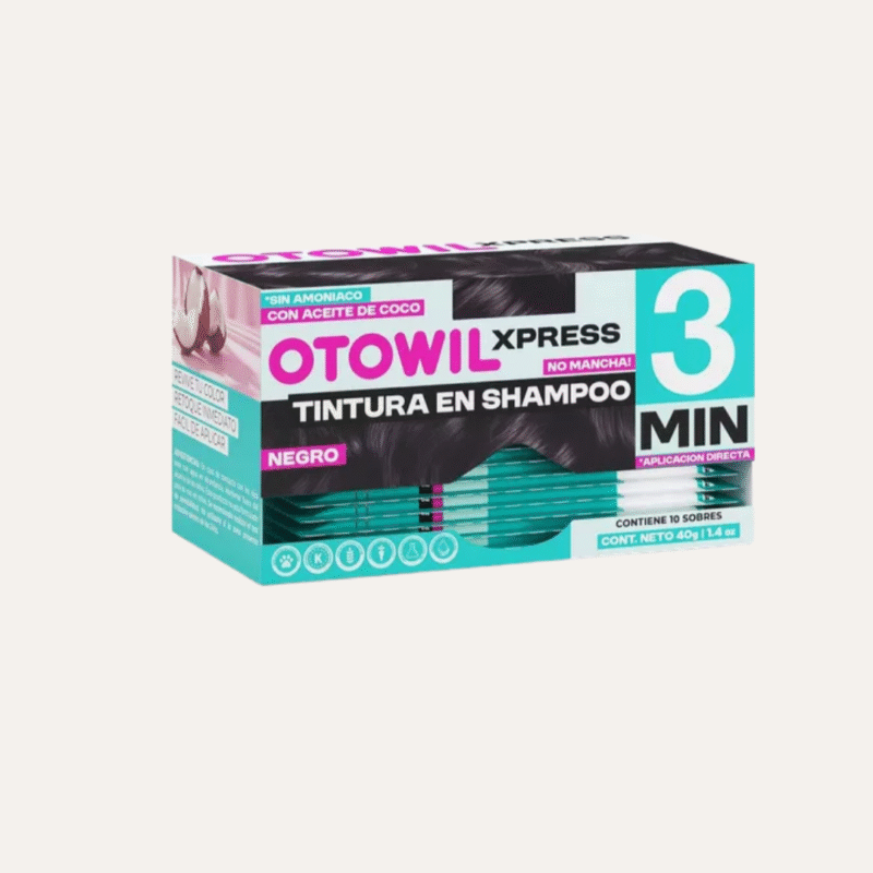 TINTURA EN SHAMPOO EXPRESS *NEGRO – OTOWIL