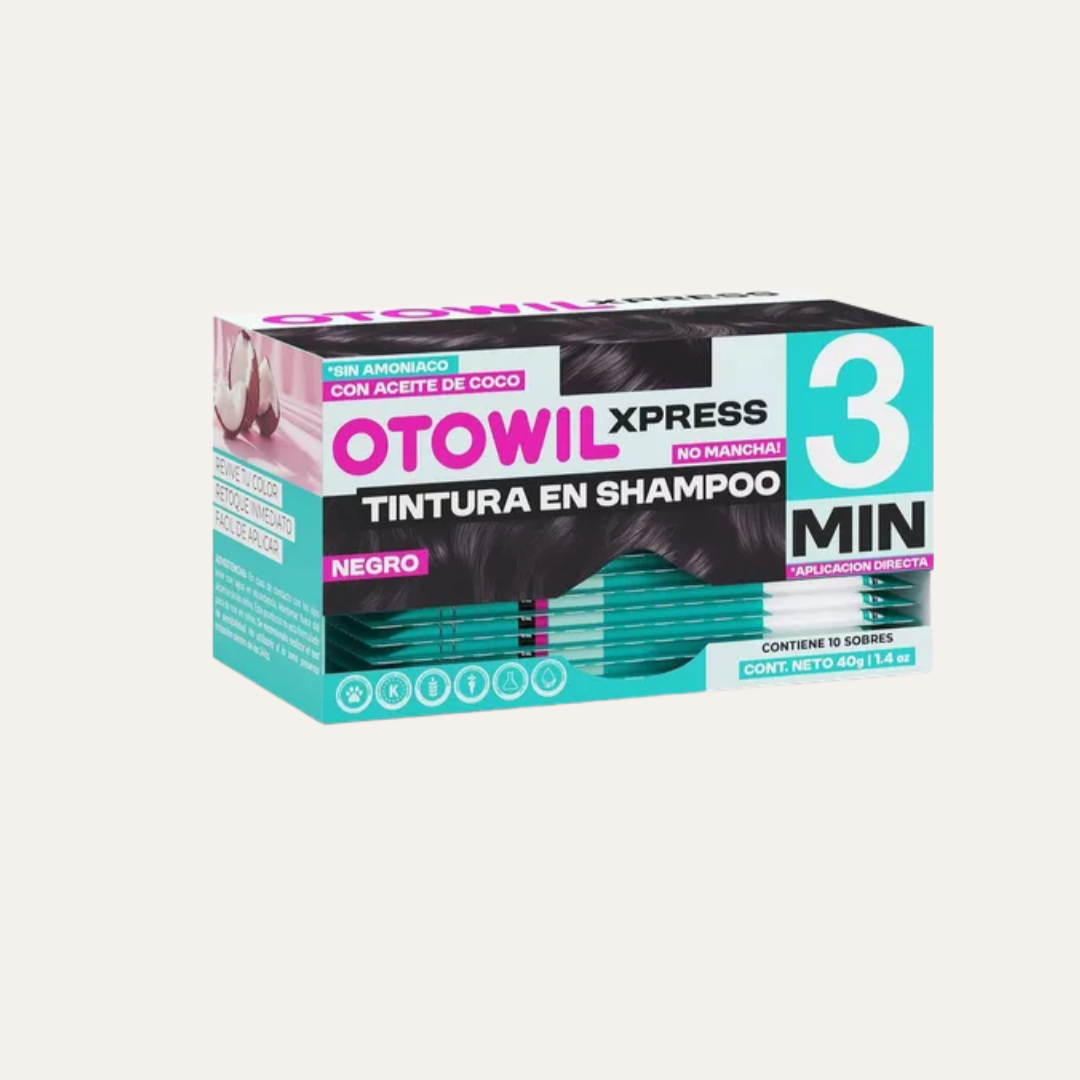 TINTURA EN SHAMPOO EXPRESS *NEGRO – OTOWIL