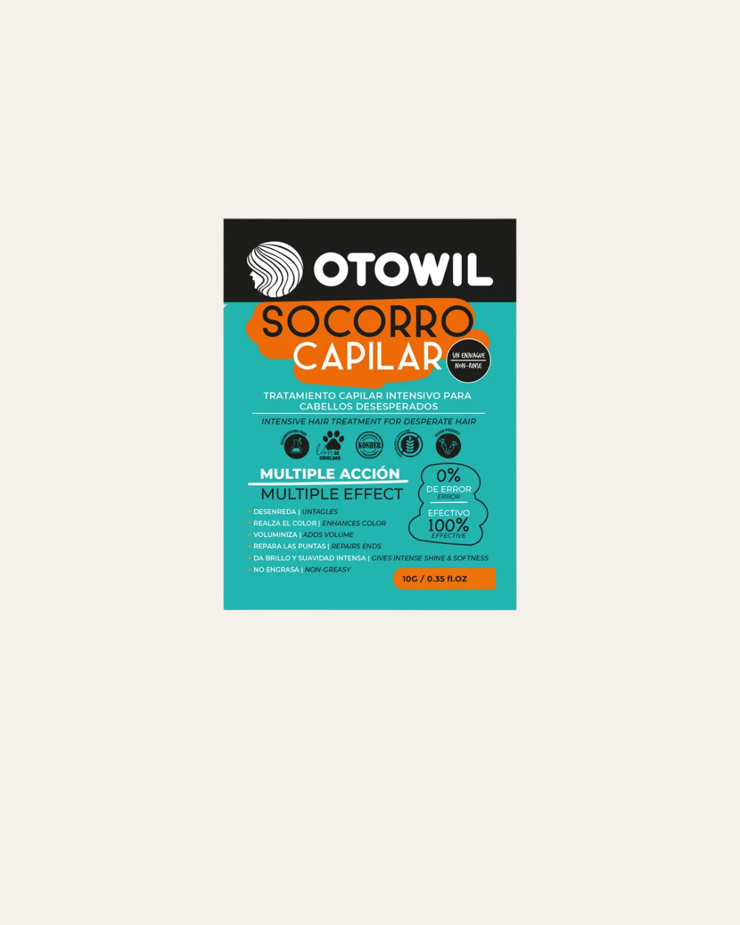 TRATAMIENTO CAPILAR INTENSIVO 10ml PARA CABELLOS DESESPERADOS – OTOWIL