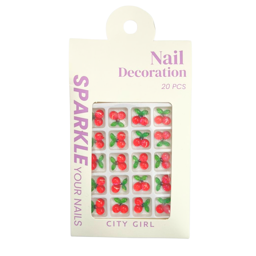 FRUTAS - APLIQUES PARA UÑAS - CITY GIRL