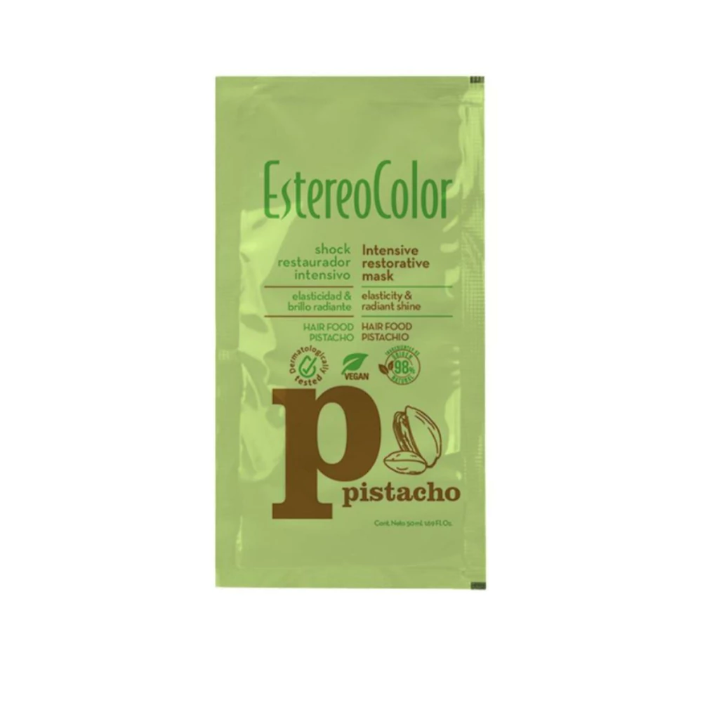 SHOCK RESTAURADOR INTENSIVO PISTACHO 50ml- ESTEREO COLOR