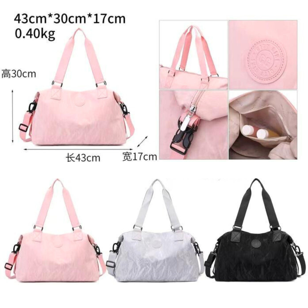BOLSO GAMUZA SATINADO CUADRADO - CITY GIRL