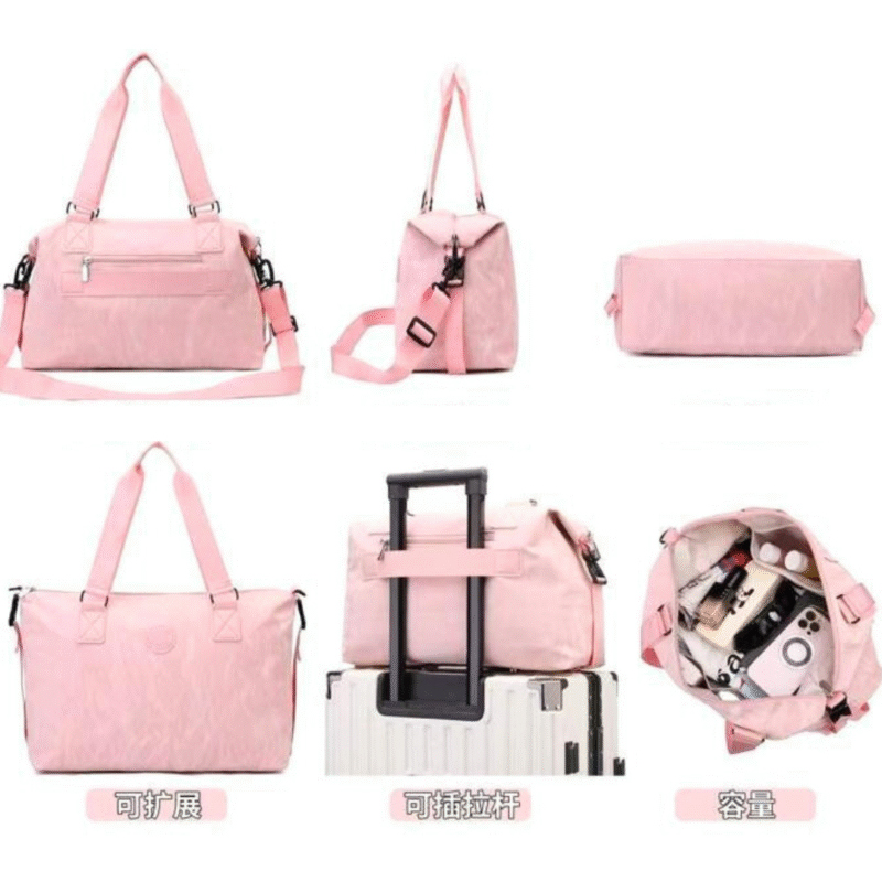 BOLSO GAMUZA SATINADO CUADRADO - CITY GIRL - Imagen 2