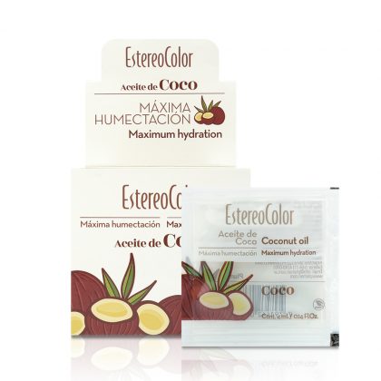 ACEITE DE COCO PARA EL PELO - MAXIMA HIDRATACIÓN 4ml - ESTEREO COLOR