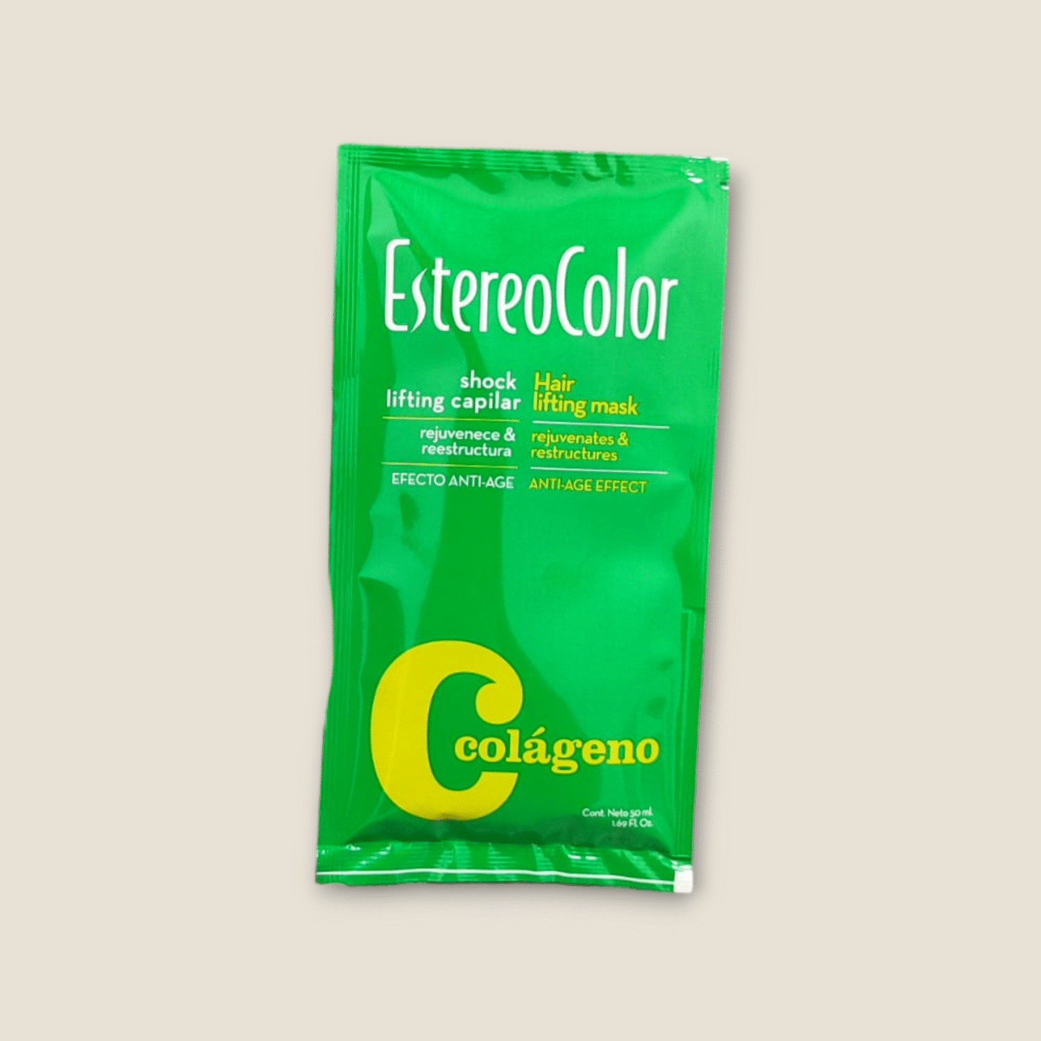SHOCK DE COLÁGENO - REJUVENECE Y ESTRUCTUTRA 50ml - ESTEREO COLOR