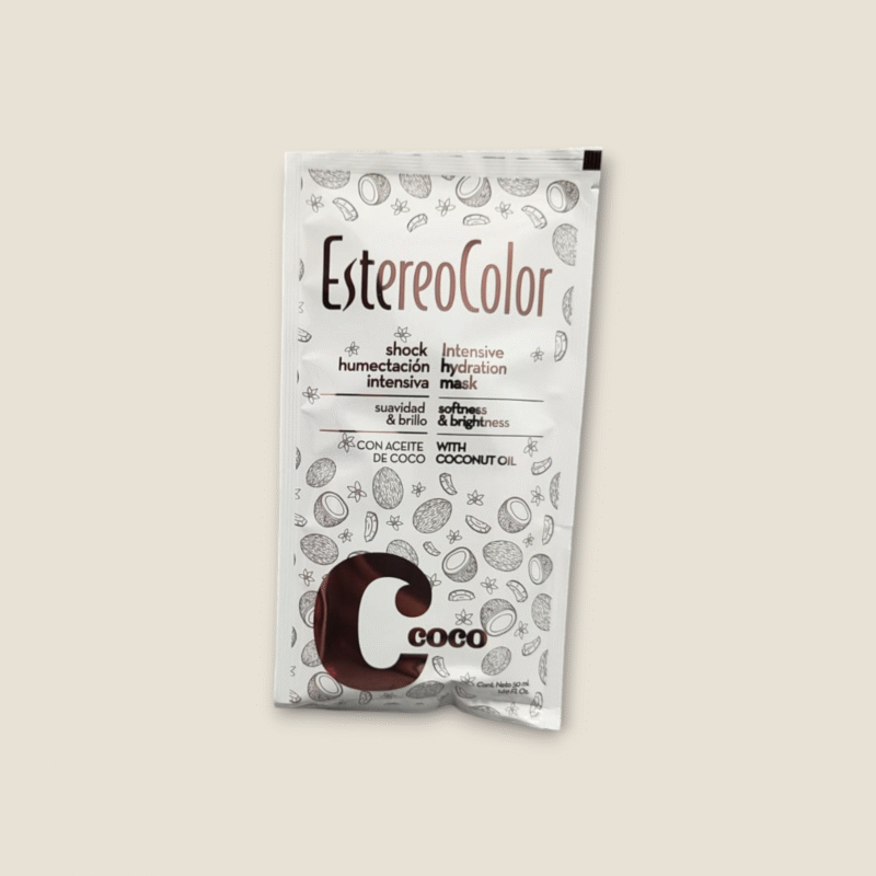 SHOCK DE HUMECTACIÓN INTENSIVA - CON ACEITE DE COCO 50ml - ESTEREO COLOR