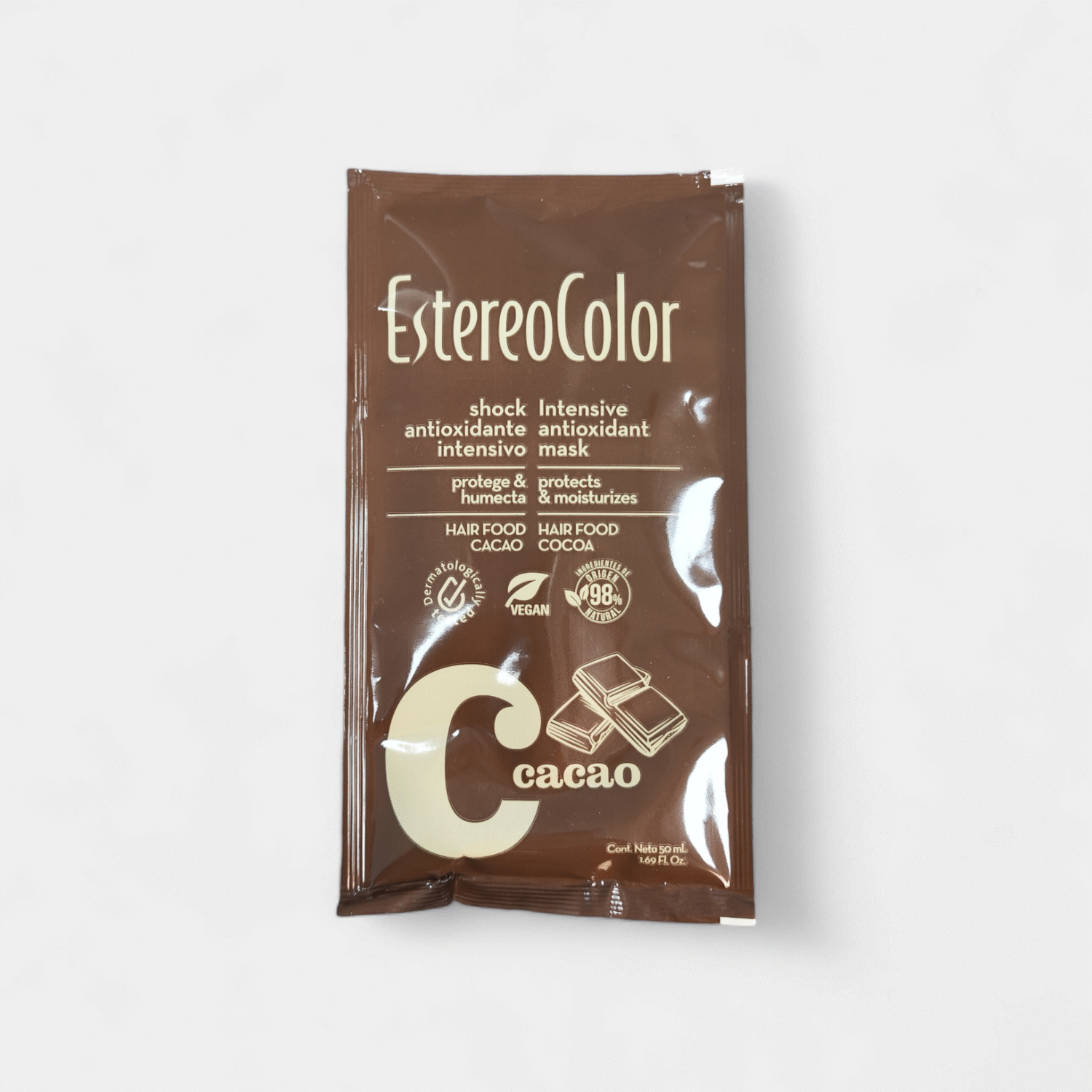 SHOCK ANTIOXIDANTE INTENSIVO - CON CACAO - ESTEREO COLOR