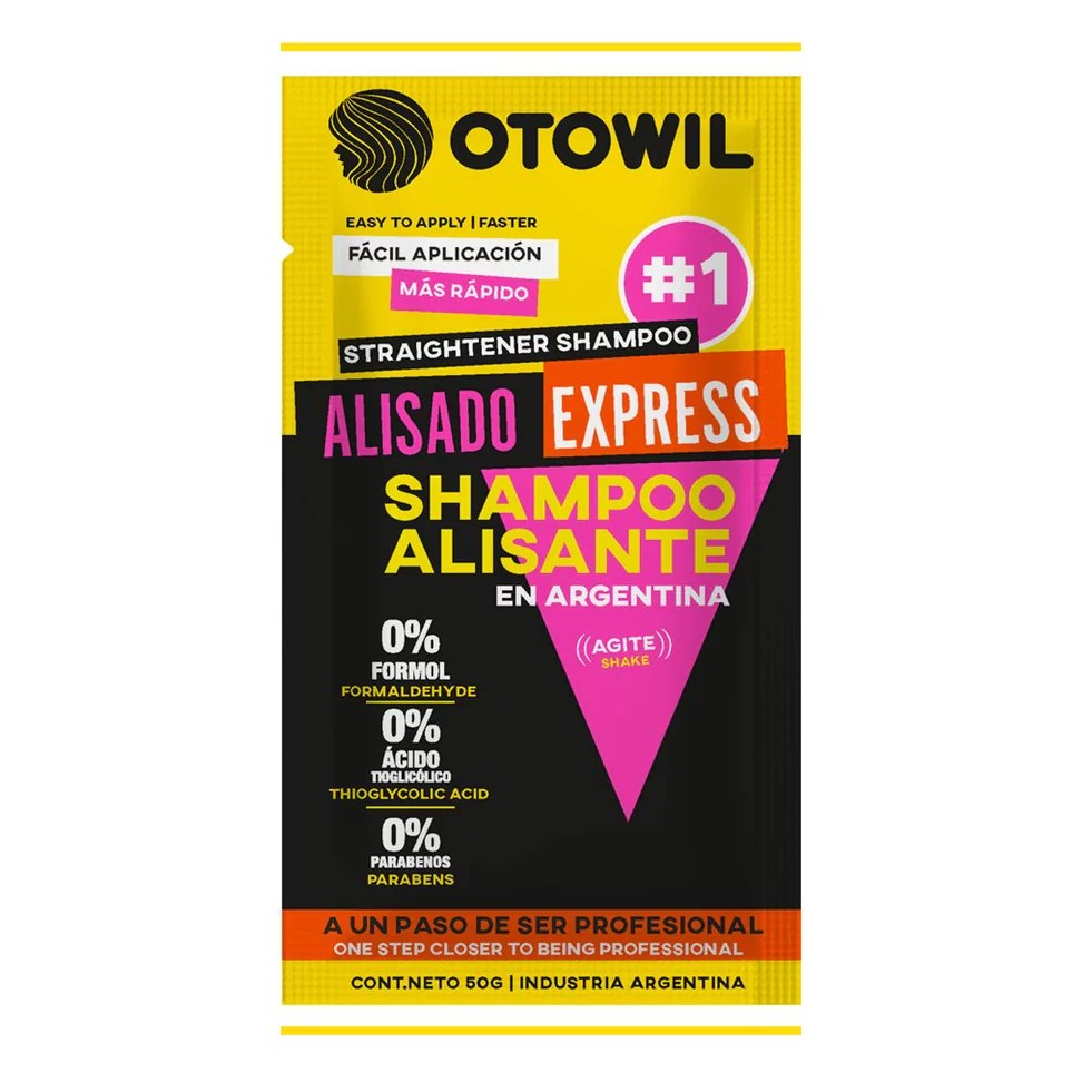 ALISADO EXPRESS SHAMPOO LÍQUIDO - OTOWIL