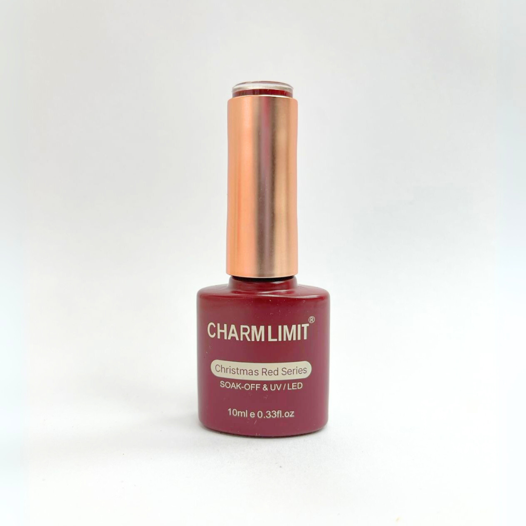 ESMALTES ROJOS / BORDÓ COLECCIÓN CHRISTMAS CHARM LIMIT