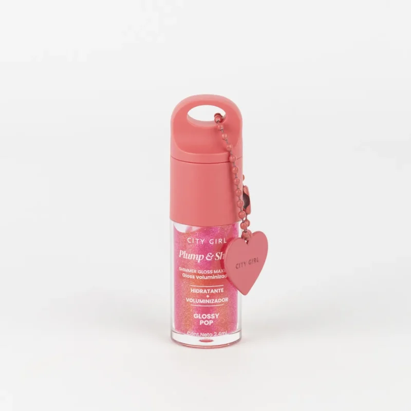 GLOSS LABIAL LLAVERO Plump & Shine – CITY GIRL POR SERIE 4u - Imagen 7
