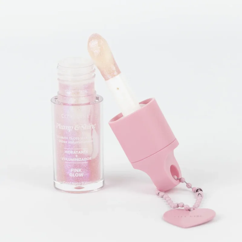 GLOSS LABIAL LLAVERO Plump & Shine – CITY GIRL POR SERIE 4u - Imagen 2