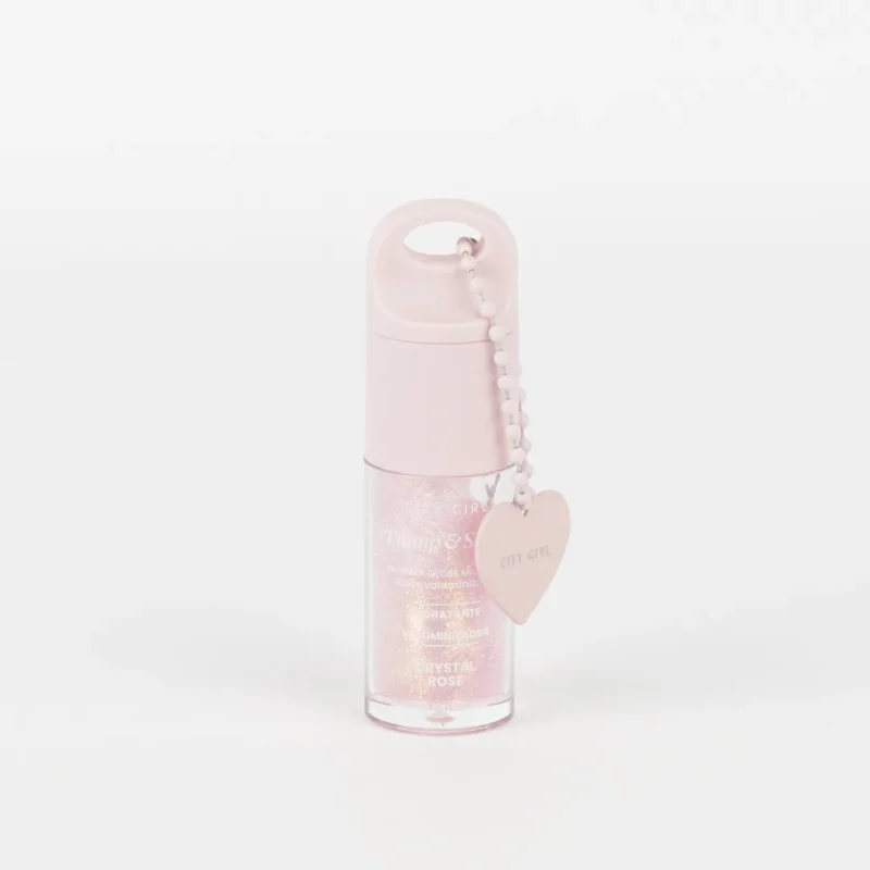GLOSS LABIAL LLAVERO Plump & Shine – CITY GIRL POR SERIE 4u - Imagen 3