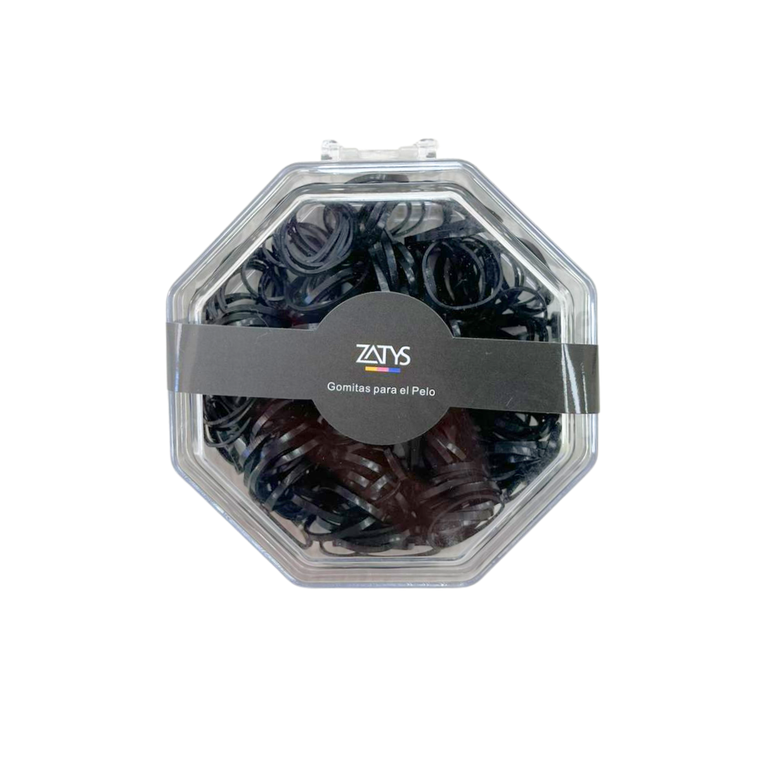 SET DE COLITAS ELÁSTICAS NEGRAS - ZATYS