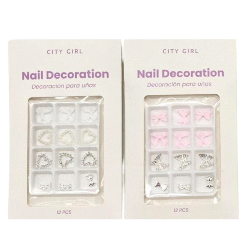 DECO APLIQUES PARA UÑAS - CITY GIRL