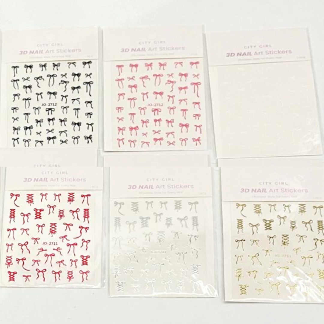 STICKERS DE MOÑOS 3D - CITY GIRL