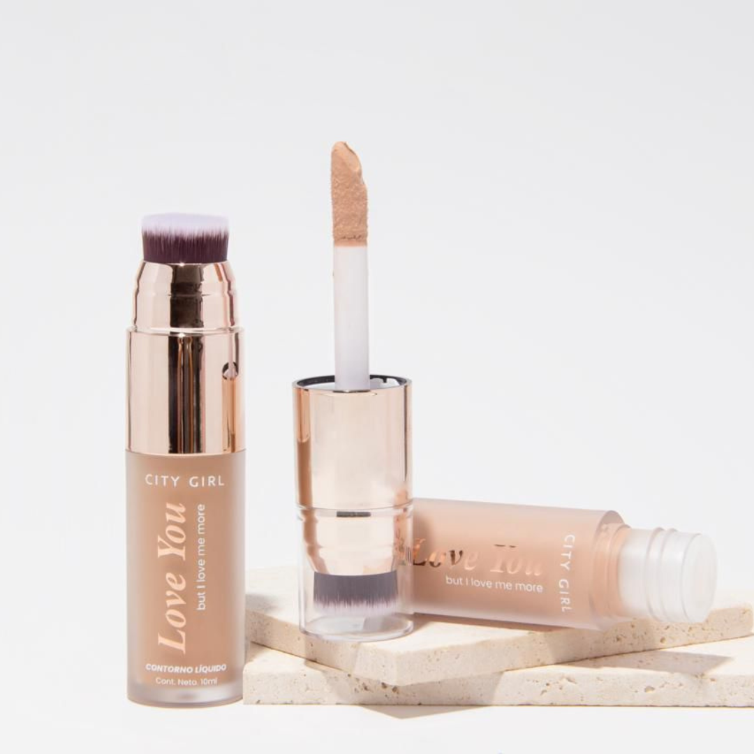 CORRECTOR / CONTORNO LÍQUIDO CON BROCHA - CITY GIRL