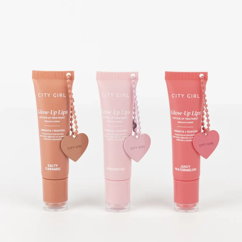 GLOSS LABIAL LLAVERO Glow-Up Lips – CITY GIRL POR SERIE 4u - Imagen 3