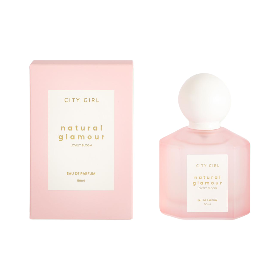 PERFUME NATURAL GLAMOUR - LOVELY BLOOM 50ml - CITY GIRL