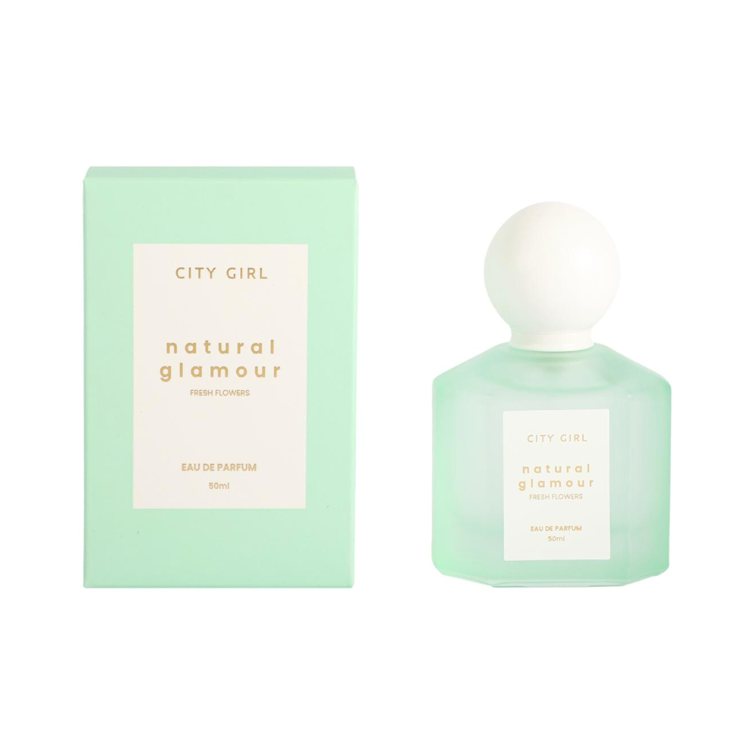 PERFUME NATURAL GLAMOUR - FRESH FLOWERS 50ml - CITY GIRL