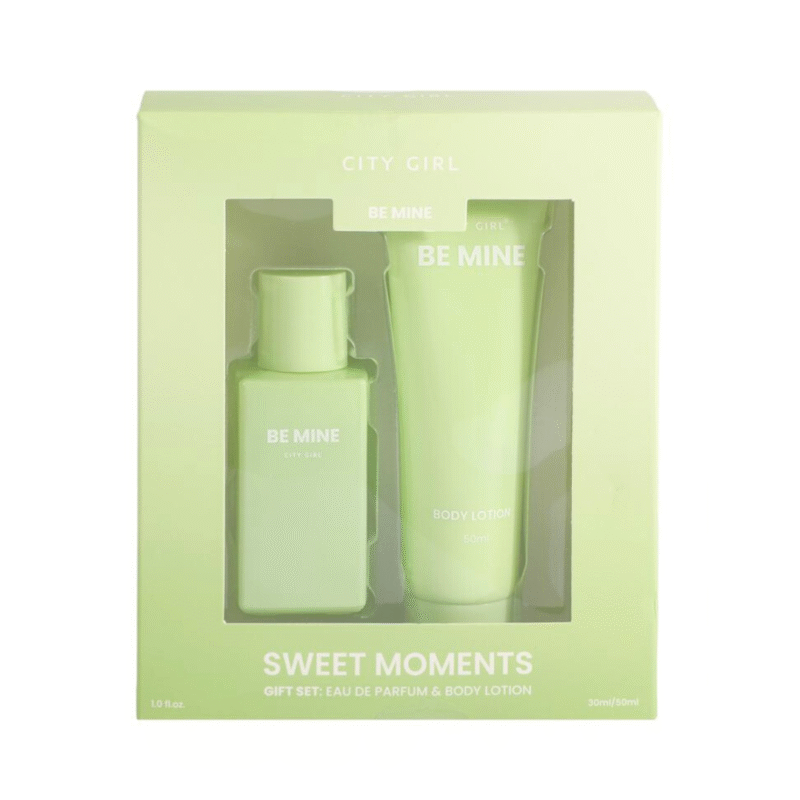SET PERFUME + LOCIÓN CORPORAL - BE MINE – CITY GIRL