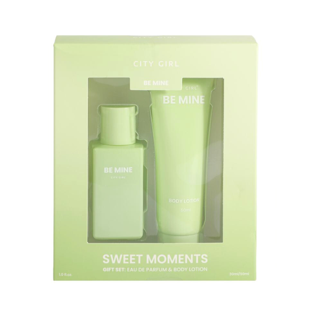 SET PERFUME + LOCIÓN CORPORAL - BE MINE – CITY GIRL