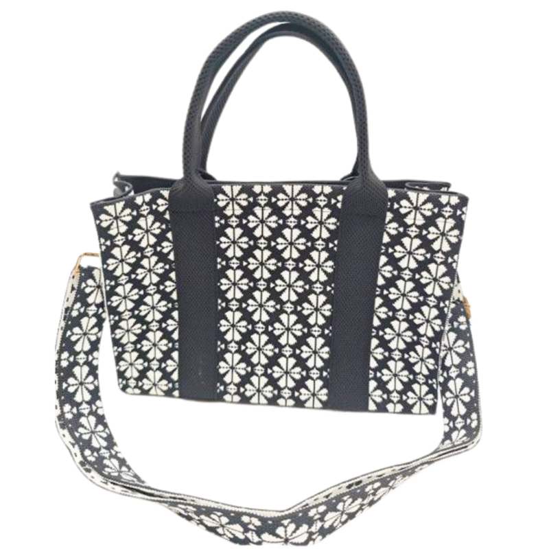 CARTERA DE TELA ESTAMPADA - CITY GIRL - Imagen 2