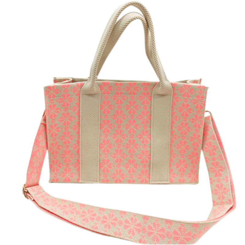 CARTERA DE TELA ESTAMPADA - CITY GIRL - Imagen 4