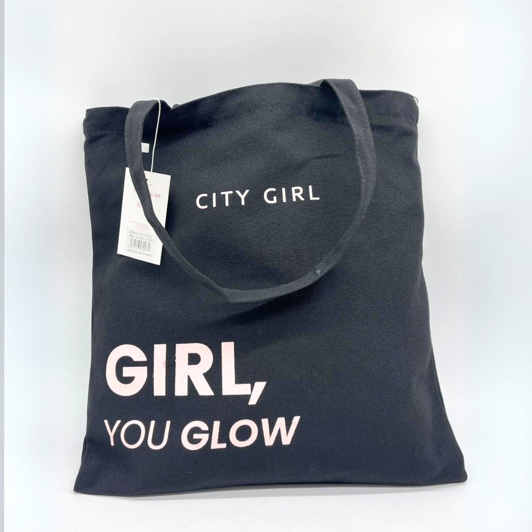 TOTE BAG - BOLSA DE TELA - CITY GIRL