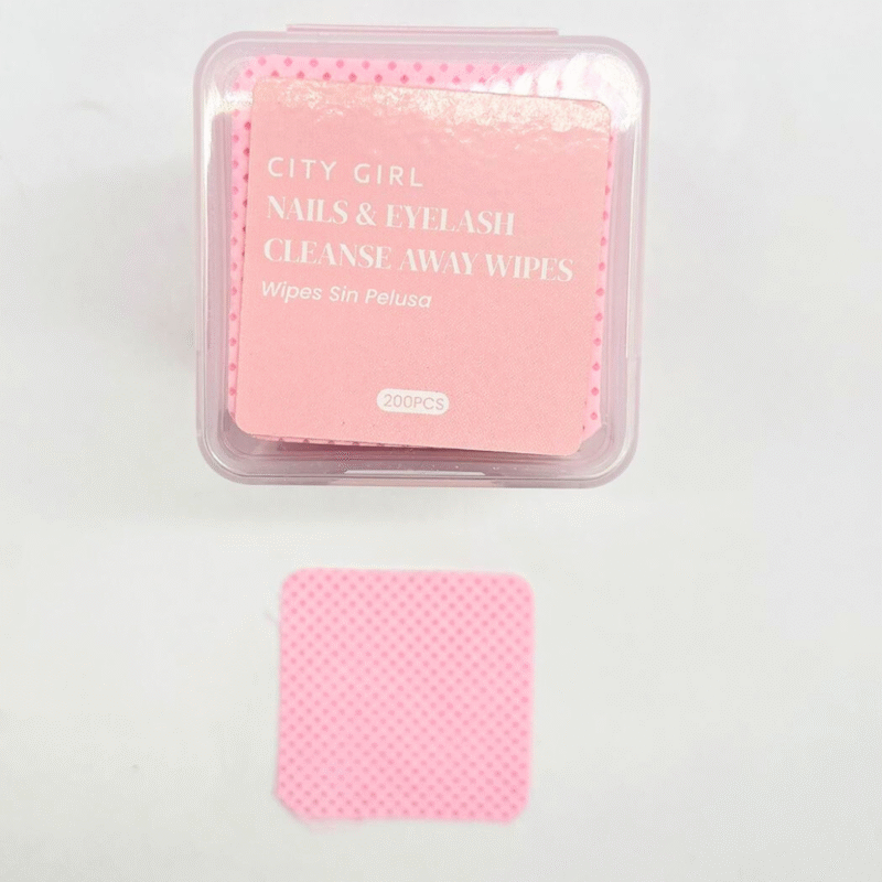 WIPES ROSA CUADRADOS - CAJA DE 200 PCS - CITY GIRL